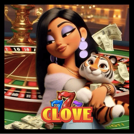 Imagem promocional da CLOVE777 mostrando a plataforma e suas vantagens